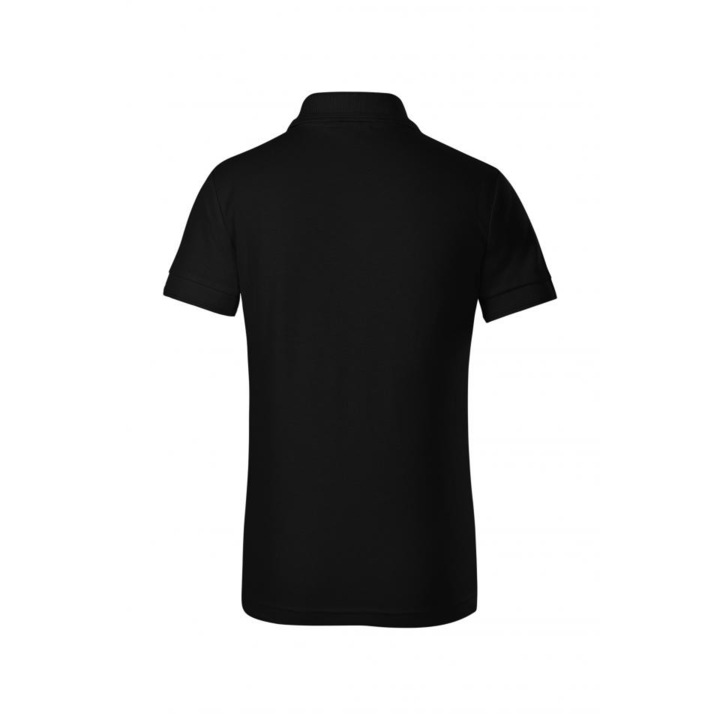 Tricou polo pentru copii, Pique Polo 222, Malfini, Negru