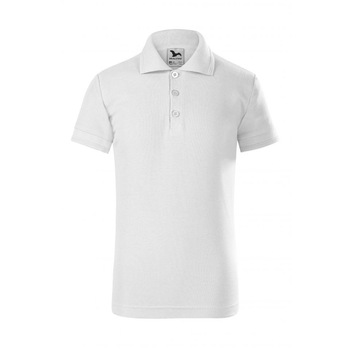 Tricou polo pentru copii Pique Polo, Alb Tricou polo pentru copii Pique Polo, Alb