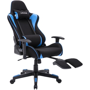 Kring Rush Gamer szék, PU, Fekete/Kék