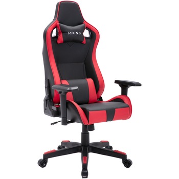 Scaun gaming Kring Battle, Negru/Rosu Scaun gaming Kring Battle, Negru/Rosu