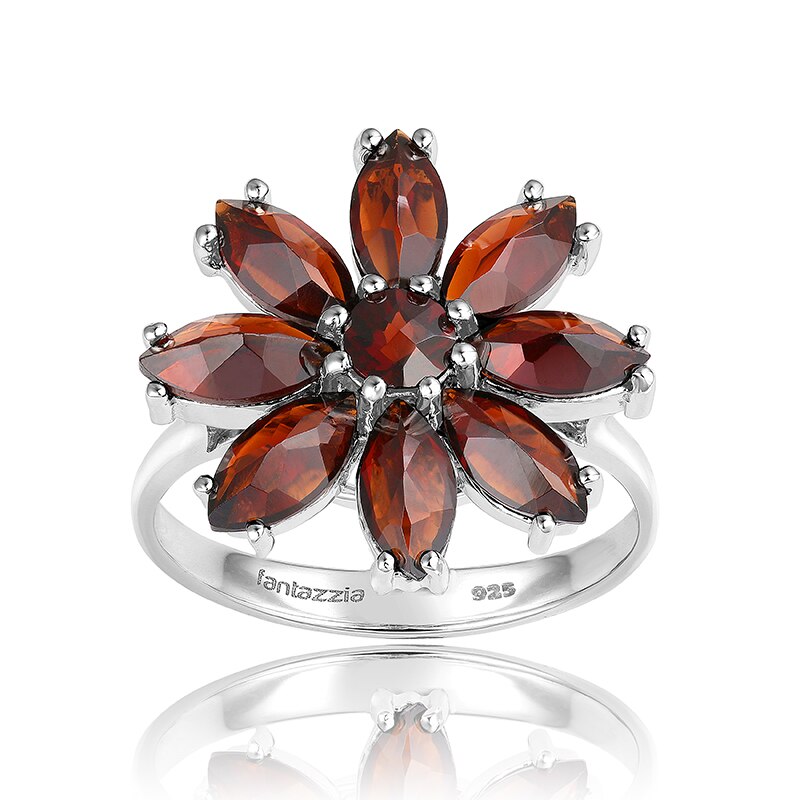 Inel Fantazzia Argint 925 Granate, 54 RPRG4176