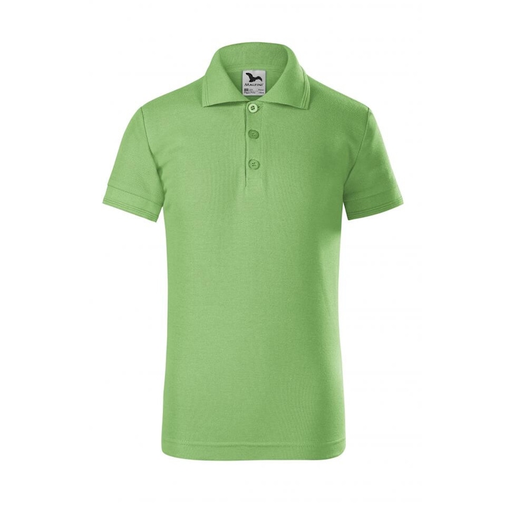 Gyerekpóló Pique Polo, Fűzöld