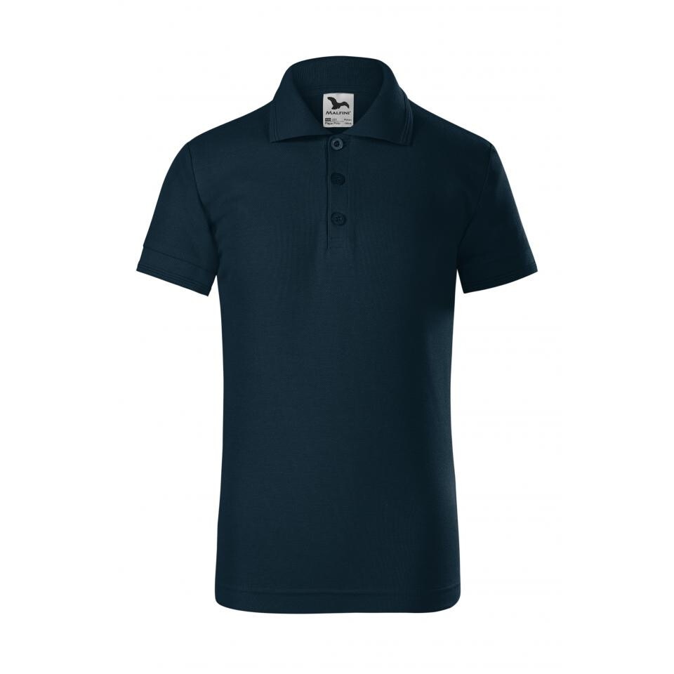 Tricou polo pentru copii Pique Polo, Albastru marin