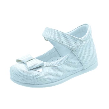 Pantofi casual ortopedici fetite Small Foot PCSM-A, Alb Pantofi casual ortopedici fetite Small Foot PCSM-A, Alb