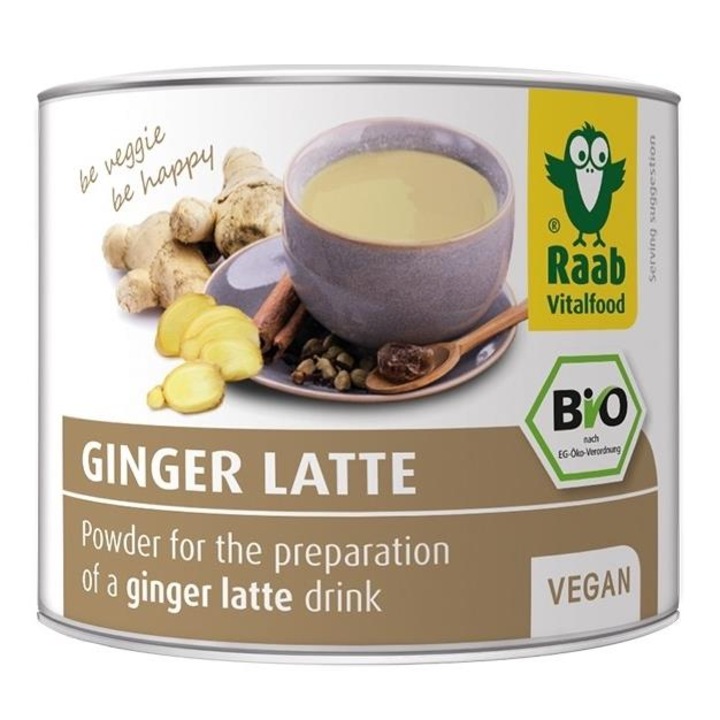 Bautura Instant Ghimbir Latte Bio 70gr Raab