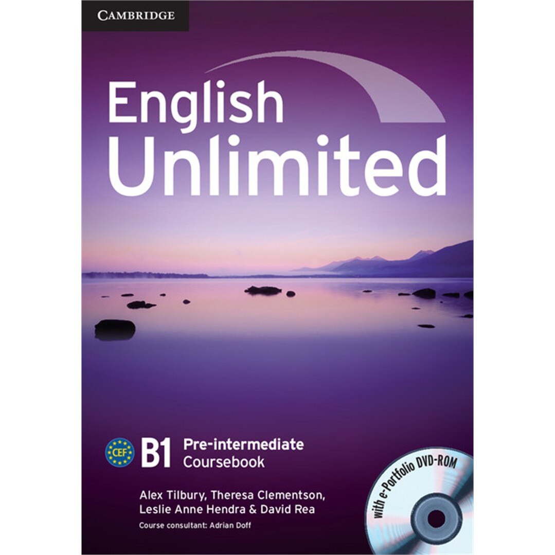 English Unlimited Pre-intermediate Coursebook with e-Portfolio, Rob McLarty