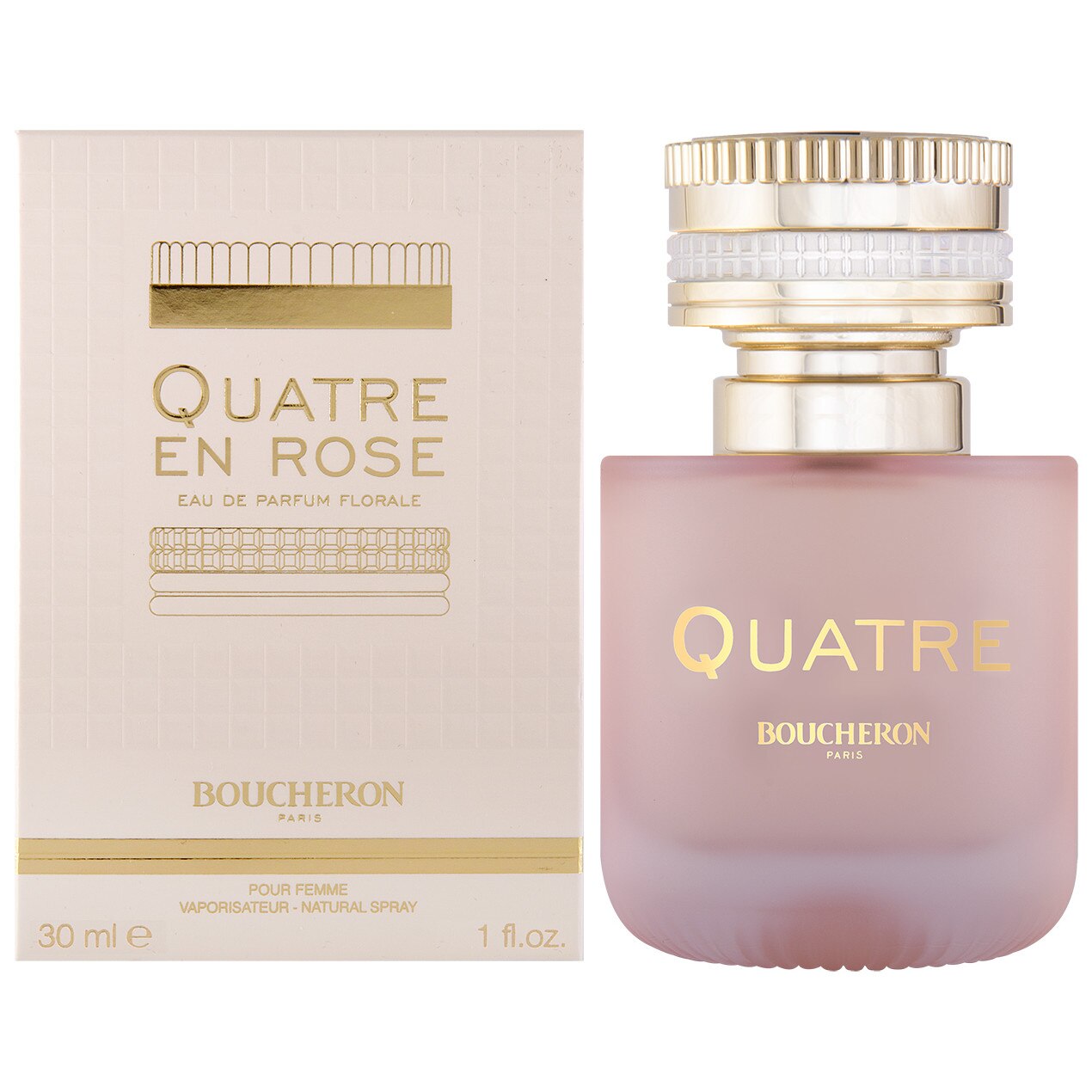 Apa de parfum Boucheron Quatre en Rose, Femei, 30 ml