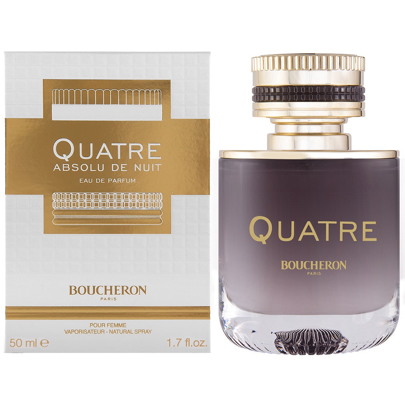 Apa de parfum Boucheron Quatre Absolu de Nuit pour Femme, 50 ml