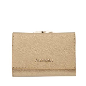 Portofel Rossi, RSC0002, Auriu, Piele naturala Portofel Rossi, RSC0002, Auriu, Piele naturala