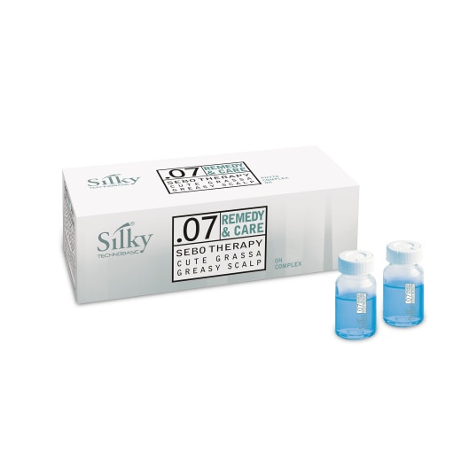 Tratament pentru par Silky Sebo Therapy , 10fiole/10ml