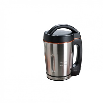 Fierbator DomoClip DOP121, Aparat de facut supa, 1000 W, Capacitate 1.6L, 3 functii, Argintiu/Negru Fierbator DomoClip DOP121, Aparat de facut supa, 1000 W, Capacitate 1.6L, 3 functii, Argintiu/Negru