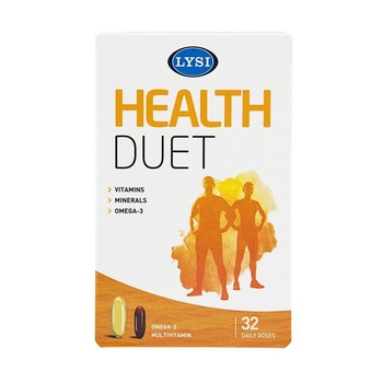 Health Duet Omega 3 + Multivitamin Lysi Saga Sanatate 32dz Health Duet Omega 3 + Multivitamin Lysi Saga Sanatate 32dz