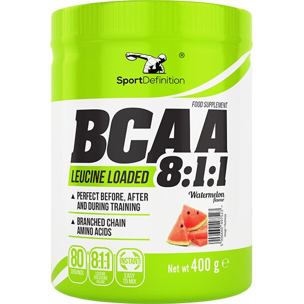 BCAA, BCAA8:1:1,Pepene Rosu 400 g