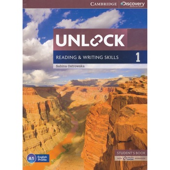 Unlock Level 1 Reading and Writing Skills Student's Book and Online Workbook, Sabina Ostrowska Unlock Level 1 Reading and Writing Skills Student's Book and Online Workbook, Sabina Ostrowska