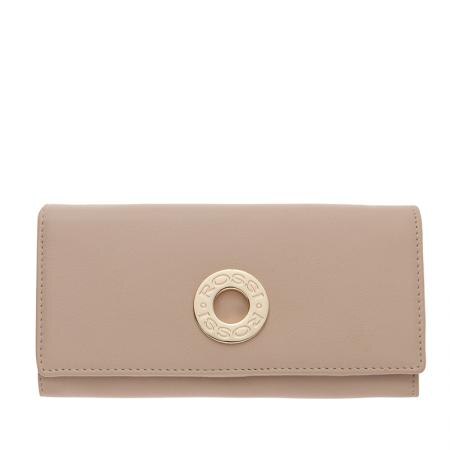 Portofel Rossi, RSL07114, Bej, Piele autentica