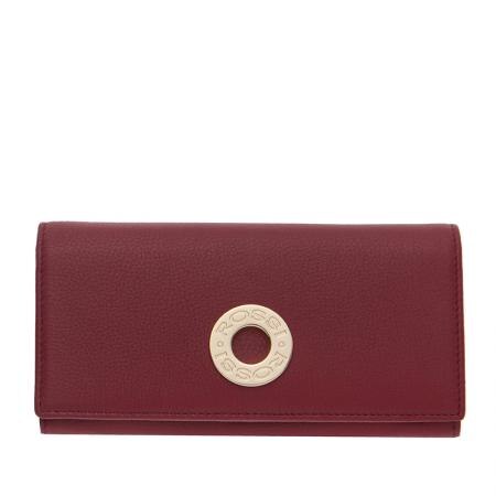 Portofel Rossi, RSL07100, Rosu, Piele autentica