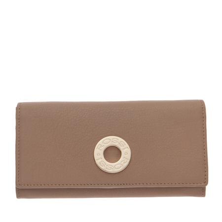 Portofel Rossi, RSL07112, Bej, Piele autentica