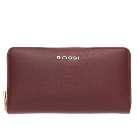 Portofel Rossi, RSC0417, Bugundy , Piele autentica