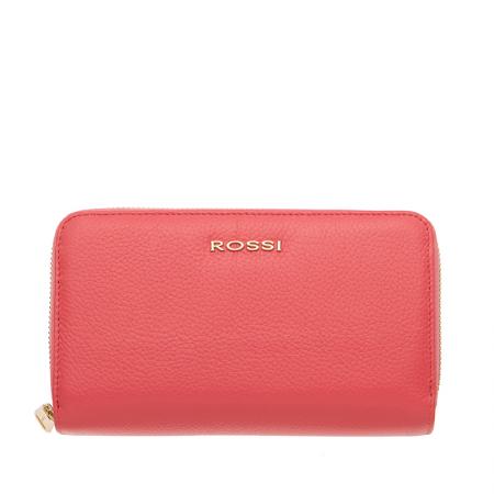 Portofel Rossi, RSC0509, Roz, Piele autentica