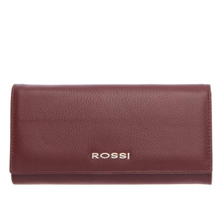 Portofel Rossi, RSC0117, Bordeaux, Piele autentica