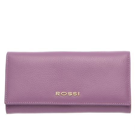 Portofel Rossi, RSC0107, Violet, Piele autentica