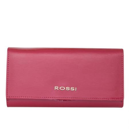 Portofel Rossi, RSC0104, Roz, Piele autentica