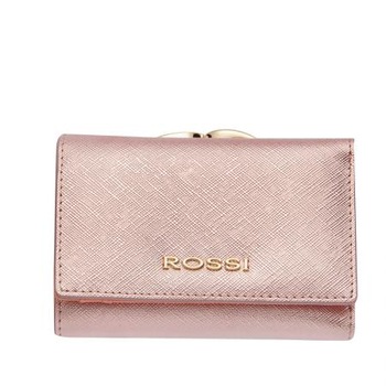 Portofel Rossi, RSC0001, Roz, Piele autentica Portofel Rossi, RSC0001, Roz, Piele autentica