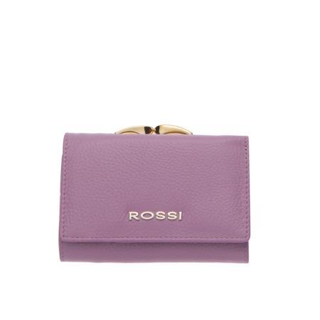 Portofel Rossi, RSC007, Violet, Piele autentica