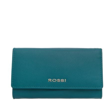 Portofel Rossi, RSL08130, Verde, Piele autentica