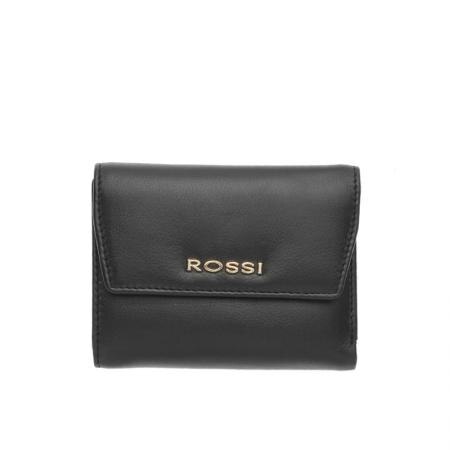 Portofel Rossi, RST09203, Negru, Piele autentica
