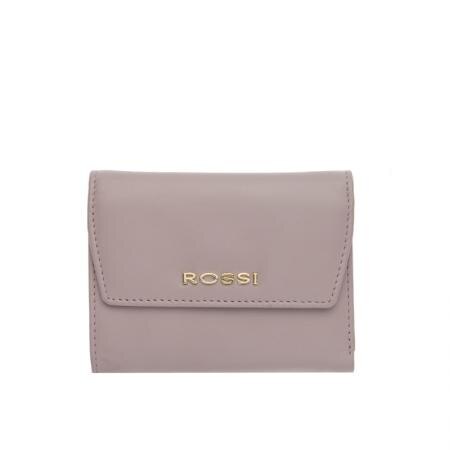 Portofel Rossi, RST09213, Roz nude, Piele autentica