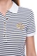 Tricou din bumbac, Ralph Lauren, S, alb cu dungi navy blue