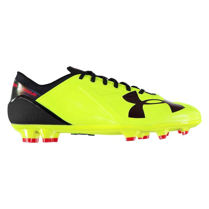 Pantofi fotbal barbati Under Armour, Spotlight BL FG, Galben, 42.5 EU