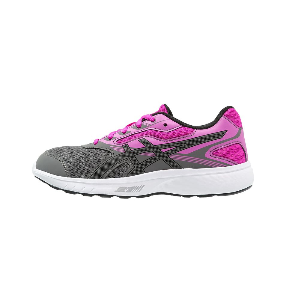 Pantofi alergare barbati Asics Stormer, Gri/Violet, 42 EU