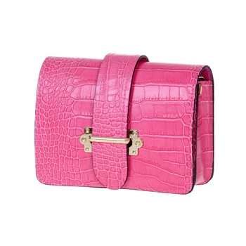 Geanta din Piele Naturala Roz Fuchsia, Aniela Geanta din Piele Naturala Roz Fuchsia, Aniela
