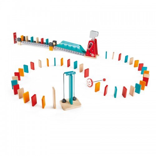 Domino joc din lemn - lovitura puternica Hape
