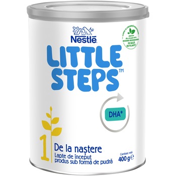 Lapte praf Nestle Little Steps 1, 400 g, 0-6 luni Lapte praf Nestle Little Steps 1, 400 g, 0-6 luni