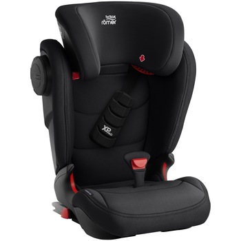 Scaun auto ISOFIX Britax Romer KIDFIX III S Cosmos Black, 15-36 kg, cu protectie avansata la impact lateral si cu protectie pentru gat si piept, Negru Scaun auto ISOFIX Britax Romer KIDFIX III S Cosmos Black, 15-36 kg, cu protectie avansata la impact lateral si cu protectie pentru gat si piept, Negru