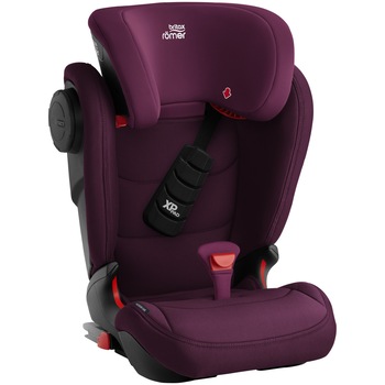 Scaun auto ISOFIX Britax Romer KIDFIX III S Burgundy Red, 15-36 kg, cu protectie avansata la impact lateral si cu protectie pentru gat si piept, Visiniu Scaun auto ISOFIX Britax Romer KIDFIX III S Burgundy Red, 15-36 kg, cu protectie avansata la impact lateral si cu protectie pentru gat si piept, Visiniu