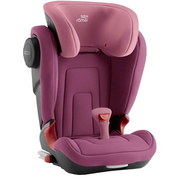 Scaun auto ISOFIX Britax Romer KIDFIX2 S Wine Rose, 15-36 kg, cu protectie avansata la impact lateral, Roz Scaun auto ISOFIX Britax Romer KIDFIX2 S Wine Rose, 15-36 kg, cu protectie avansata la impact lateral, Roz