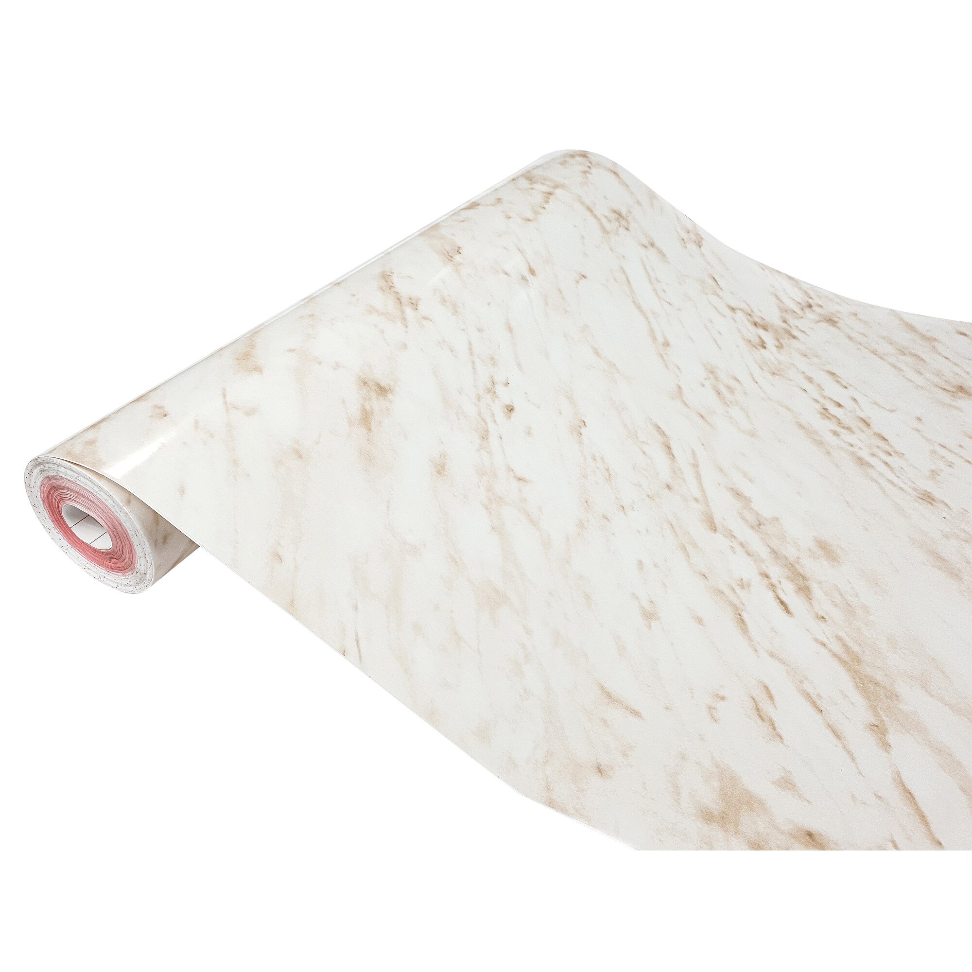 Folie decorativa autoadeziva pentru mobilier DC-Fix, Model marmura, Bej D1, 90x50 cm