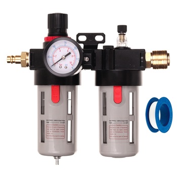 Filtru de aer regulator oiler pentru compresor 1/2 conectori rapide Filtru de aer regulator oiler pentru compresor 1/2 conectori rapide