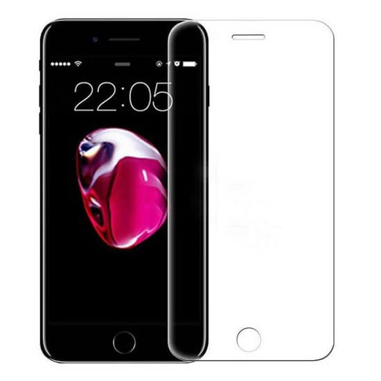 Folie de sticla full face pentru iPhone 7, negru