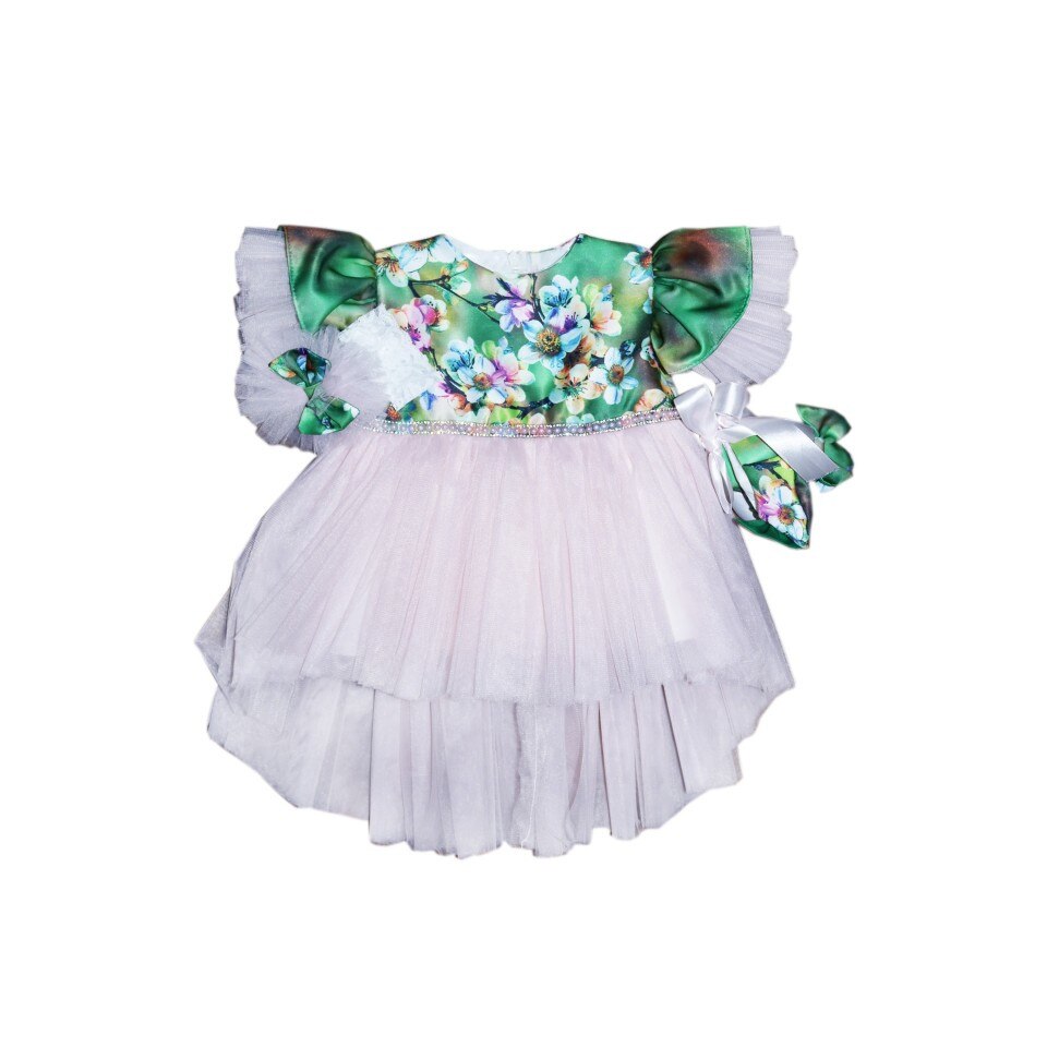 Rochie fete pentru botez, 3 piese, DAE4153