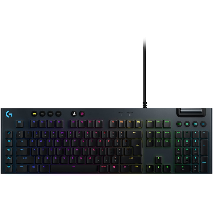 Клавиатура Gaming Logitech G815, Механична, Ultraslim, Lightsync RGB подсветка, Switch Tactile