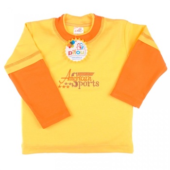 Bluza cu maneca lunga, 1 an, galben Bluza cu maneca lunga, 1 an, galben