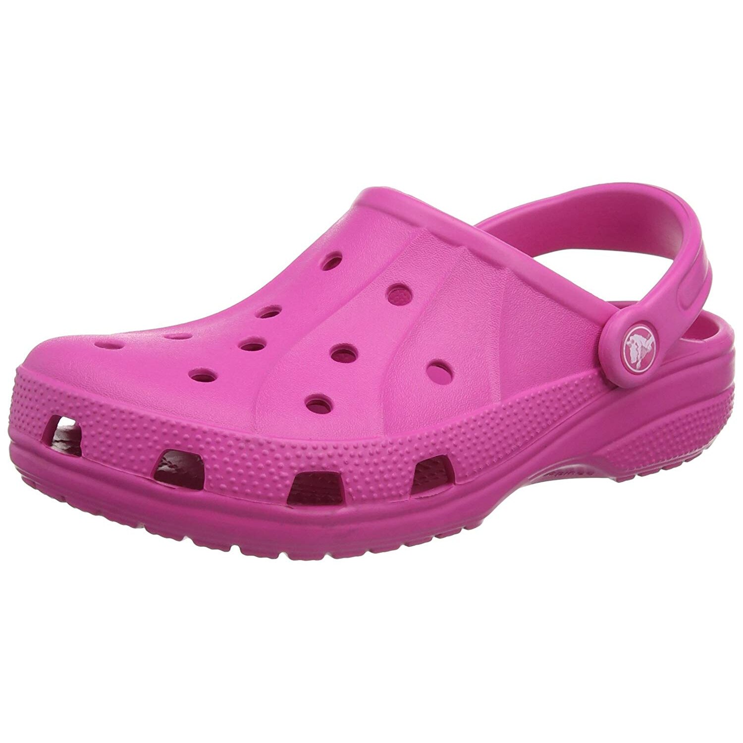 Saboti copii cu bareta mobila, marime EU27, culoare fucsia, Crocs