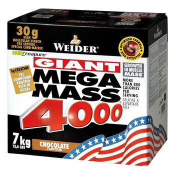 Weider mega mass 4000 7KG vanilla Weider mega mass 4000 7KG vanilla