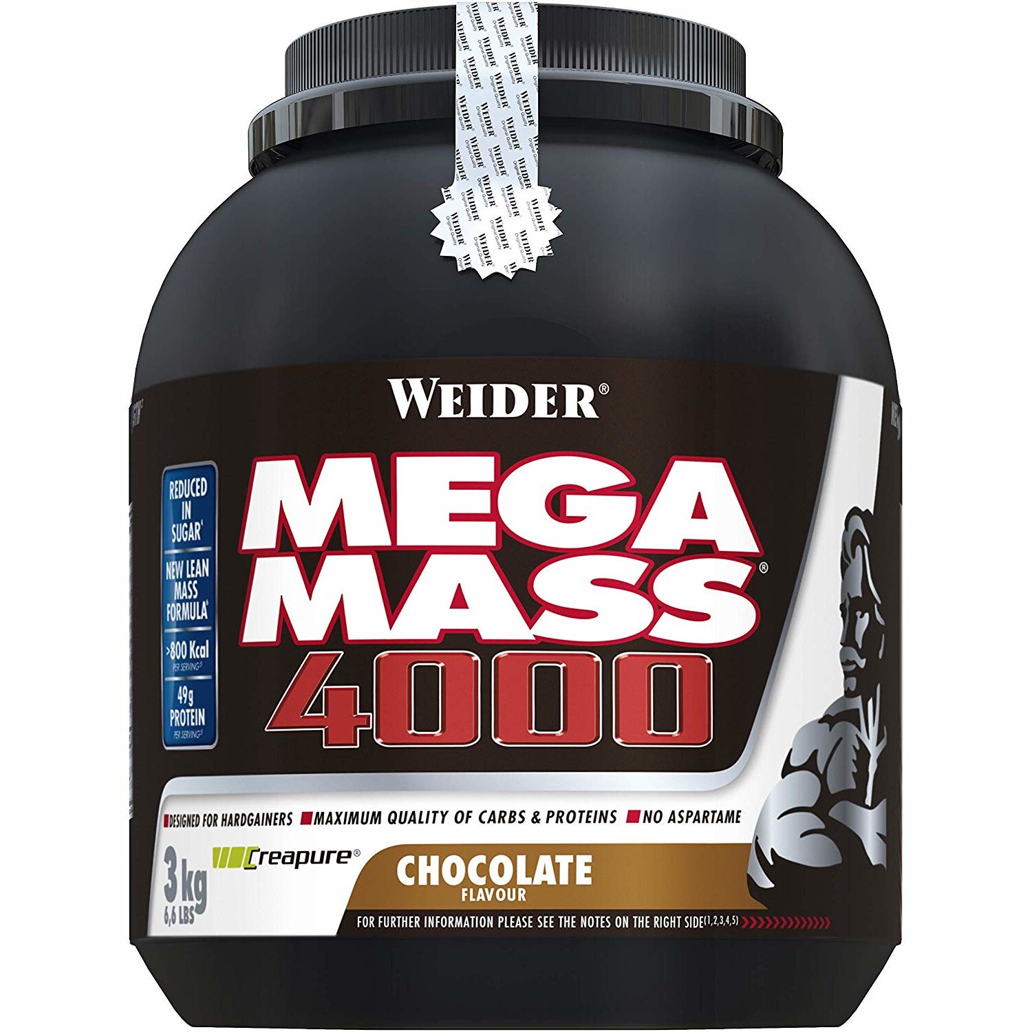 Weider mega mass 4000 3KG chocolate