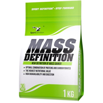 Proteina Gainer ,Mass Definition, Capsuni, 1Kg Proteina Gainer ,Mass Definition, Capsuni, 1Kg